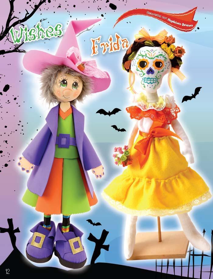 Revista Fieltro y Foami no. 35 - Halloween - Formato Digital - ToukanMango