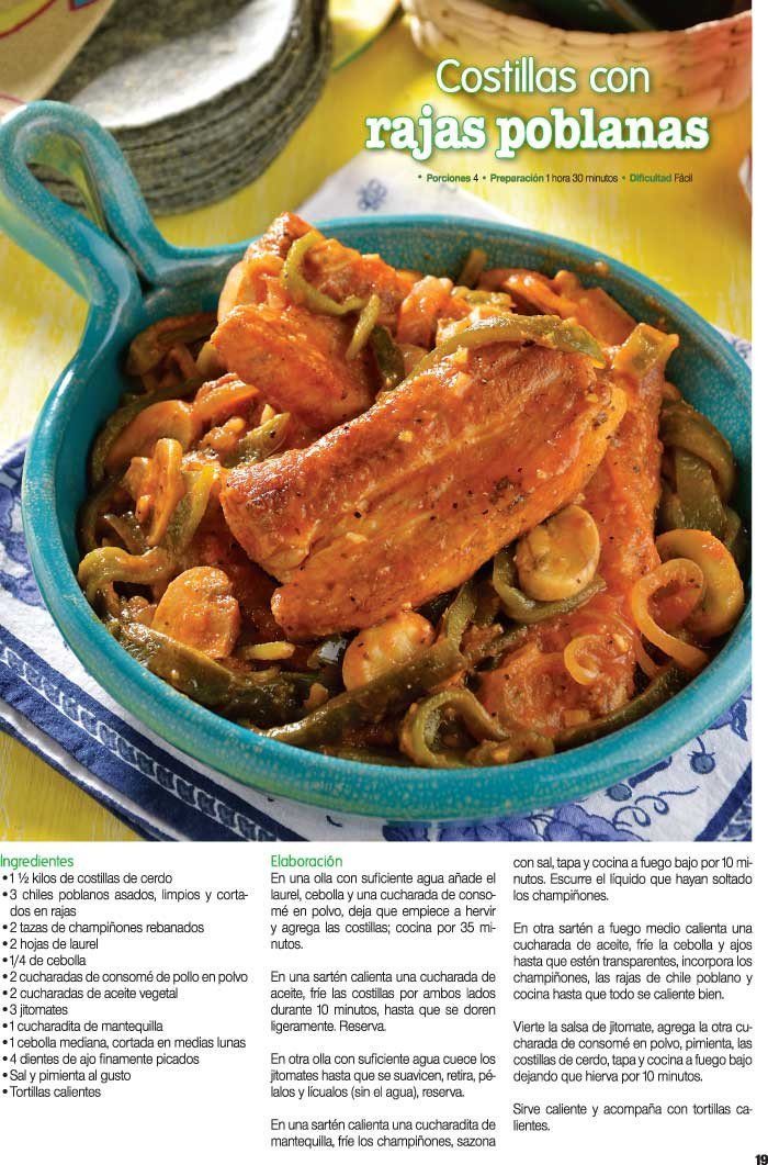 Irresistibles Platillos Especial 45 - Delicias con Chile Poblano - Formato Digital - ToukanMango