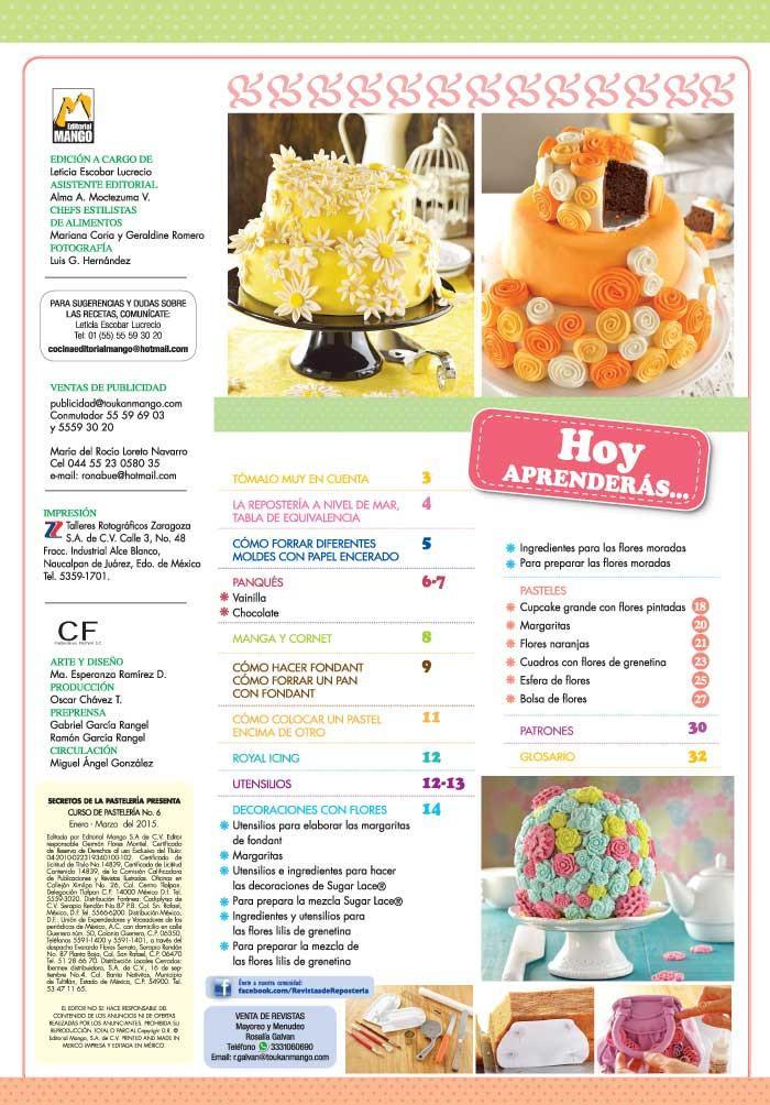 Cursos y T̩cnicas de la PastelerÌ_a 6 - Con Todo Tipo de Flores - Formato Digital - ToukanMango