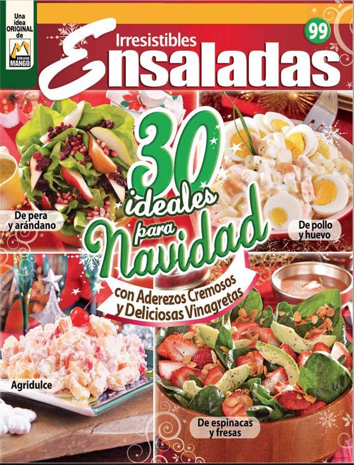 Irresistibles Ensaladas 99 - Ideales para Navidad - Formato Digital - ToukanMango