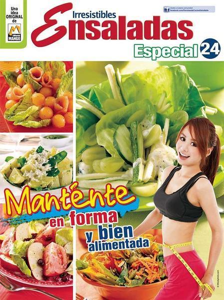 Irresistibles Ensaladas Especial 24 - Mant̩nte en forma y bien alimentada - Formato Digital - ToukanMango