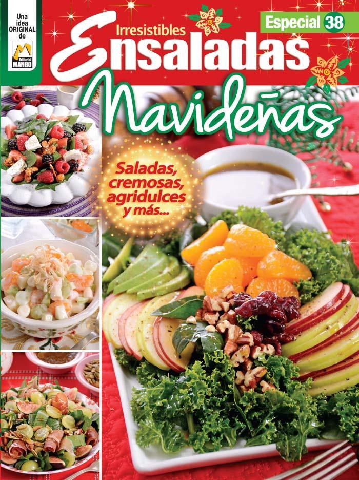 Irresistibles Ensaladas Especial 38 - Navide̱as saladas, cremosas, agridulces y mÌÁs - Formato Digital - ToukanMango