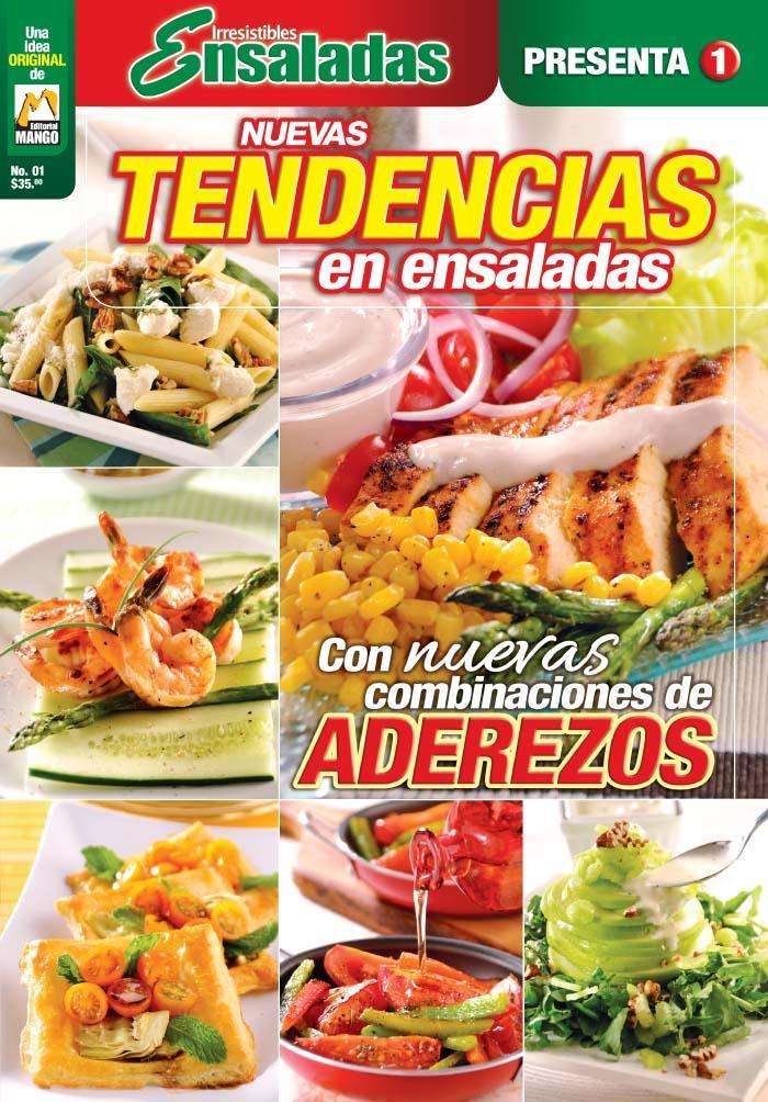 Irresistibles Ensaladas Presenta 1 - Nuevas tendencias en ensaladas - Formato Digital - ToukanMango