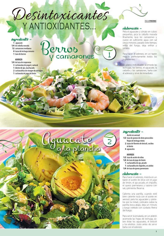 Irresistibles Ensaladas Presenta 6 - 100 Recetas Adelgaza rÌÁpido y fÌÁcil - Formato Digital - ToukanMango