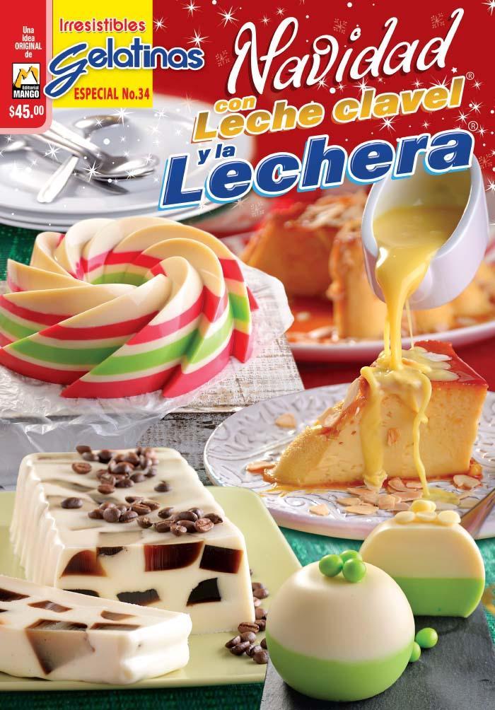 Irresistibles Gelatinas Especial No. 34 - Navidad con leche clavel y la lechera - Formato Digital - ToukanMango