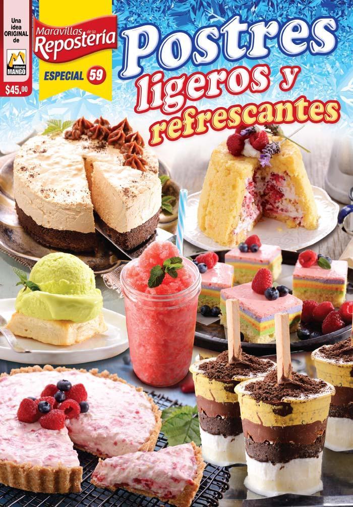 Maravillas de la ReposterÌ_a Especial 59 - Postres ligeros y refrescantes - Formato Digital - ToukanMango