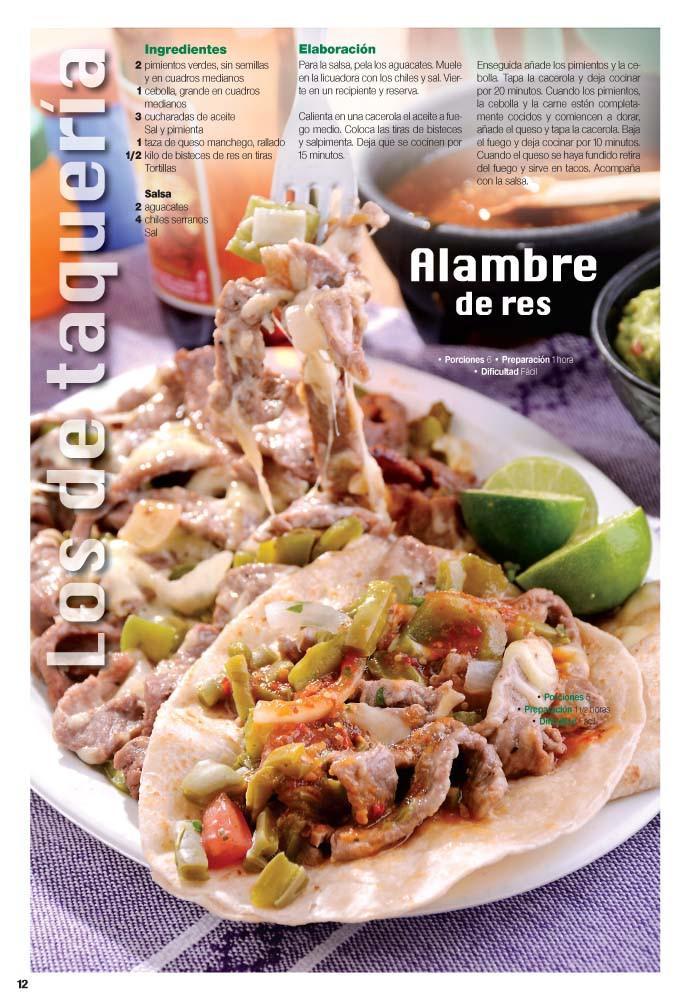 Irresistibles Platillos Especial 64 - Tacos, taquitos y tacotes - Formato Digital - ToukanMango