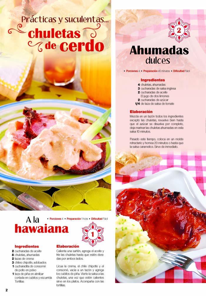 Irresistibles Platillos Especial 65 - 60 maneras de preparar costillas y chuletas - Formato digital - ToukanMango