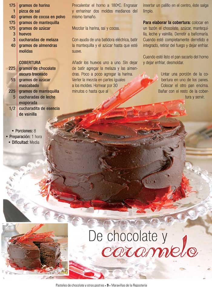 Revista Maravillas de la Reposteria no. 31 - Pasteles de Chocolate y Otros postres - Formato Impreso - ToukanMango