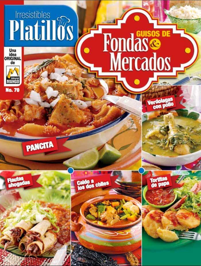 Irresistibles Platillos 70 - Guisos de fondas & mercados - Formato Digital - ToukanMango