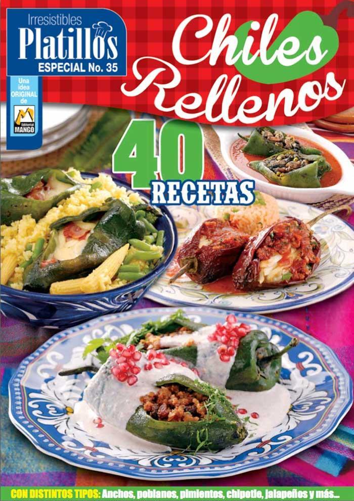 Irresistibles Platillos Especial 35 - Chiles rellenos - Formato Digital - ToukanMango