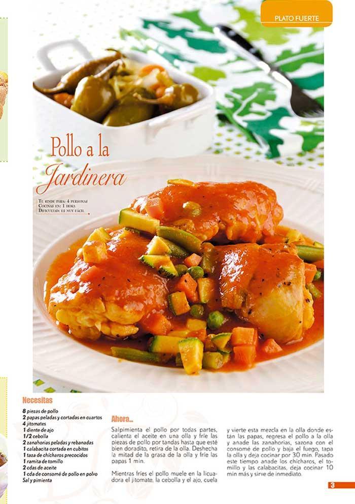 Delicias con Pollo Especial 6 - Recetas ClÌÁsicas y Consom̩s - Formato Digital - ToukanMango
