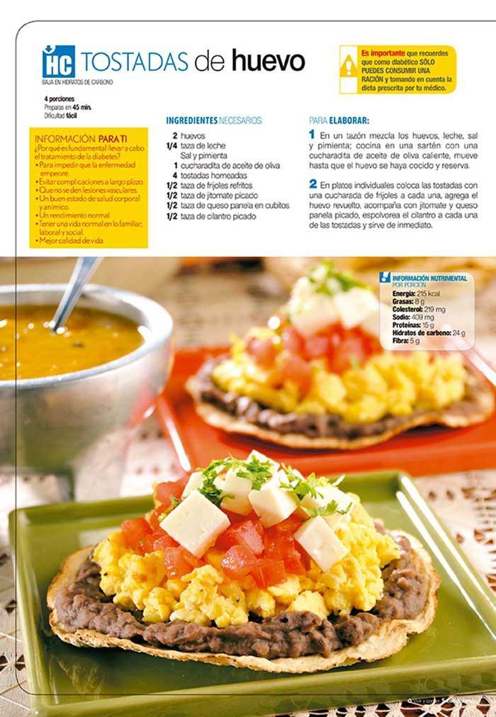 Revista Vivir y Comer con Diabetes no. 8 - Menus Completos - Formato Impreso - ToukanMango