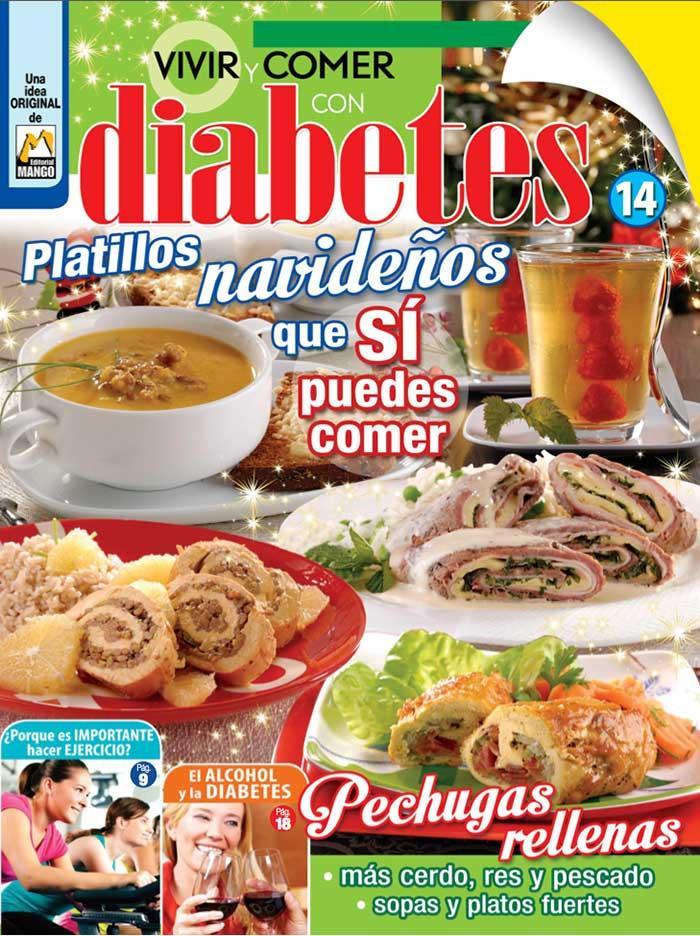 Vivir y Comer con Diabetes 14 - Platillos Navide̱os - Formato Digital - ToukanMango