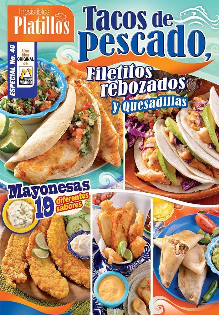Irresistibles Platillos Especial 40 - Tacos de Pescado - Formato Digital - ToukanMango