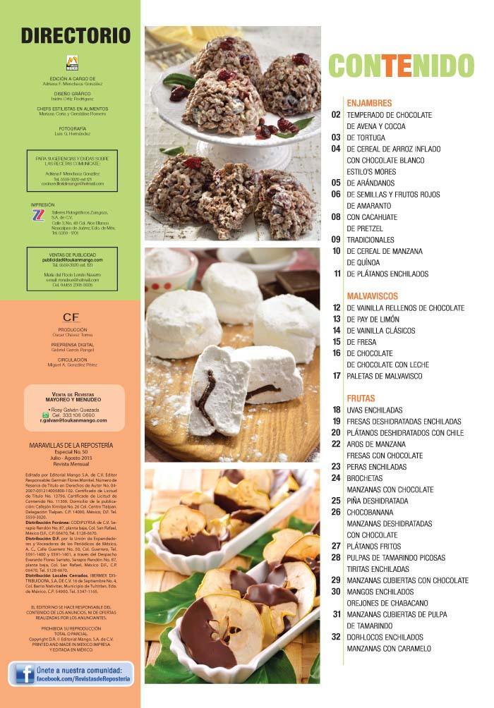 Maravillas de la ReposterÌ_a Especial 50 - Enjambres y frutas - Formato Digital - ToukanMango