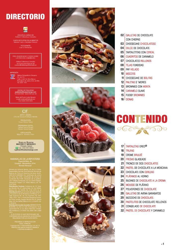 Maravillas de la ReposterÌ_a Especial 46 - Navidad con Chocolate - Formato Digital - ToukanMango