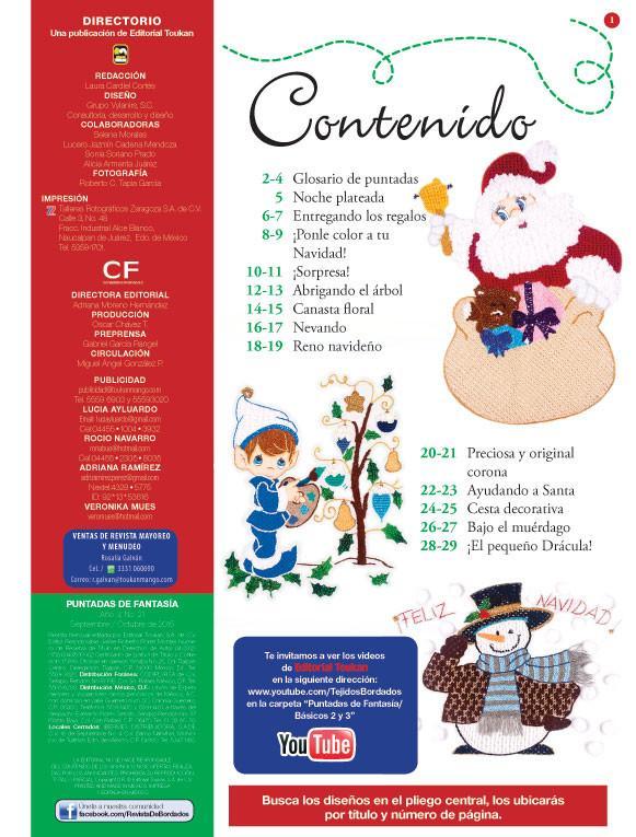 Puntadas de FantasÌ_a 21 - Navidad - Formato Digital - ToukanMango