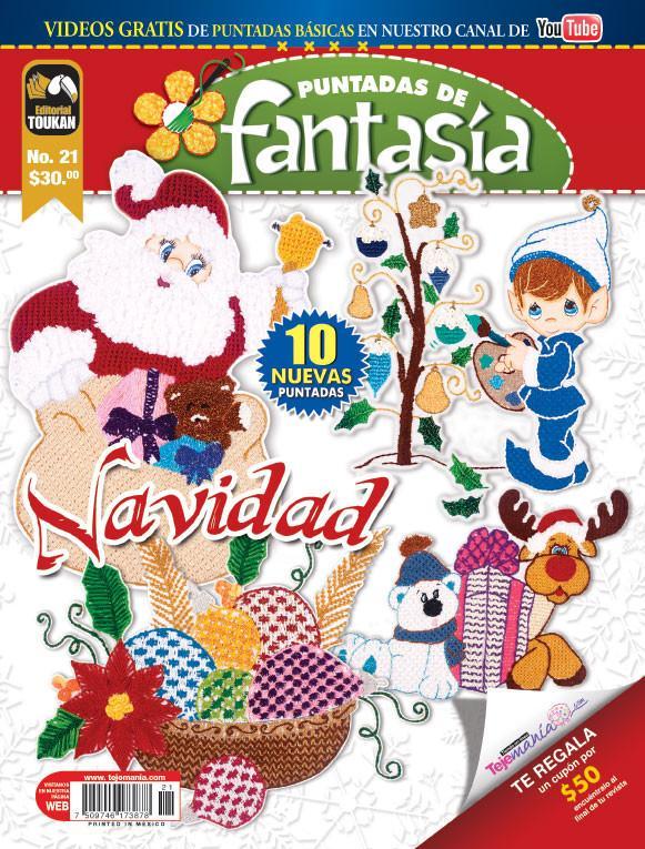 Puntadas de FantasÌ_a 21 - Navidad - Formato Digital - ToukanMango