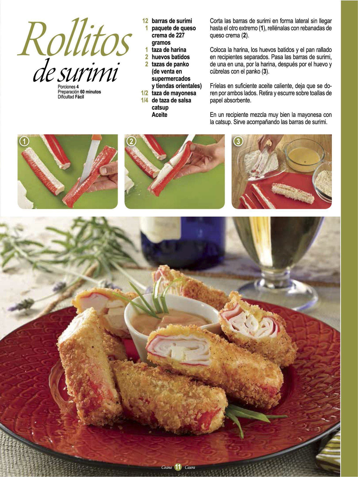 Cocina Casera 98 - 30 platillos exquisitos con queso crema y otros quesos - Formato Digital - ToukanMango