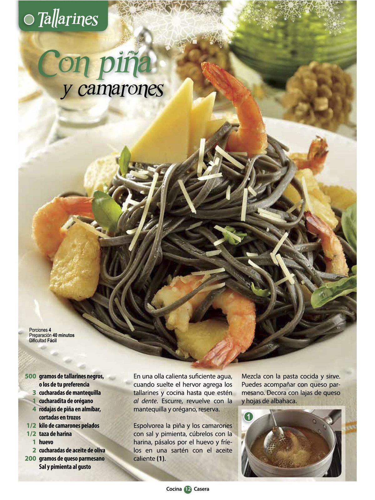 Cocina Casera 99 - Espaguetis y tallarines, lasa̱as, canelones y ravioles - Formato Digital - ToukanMango