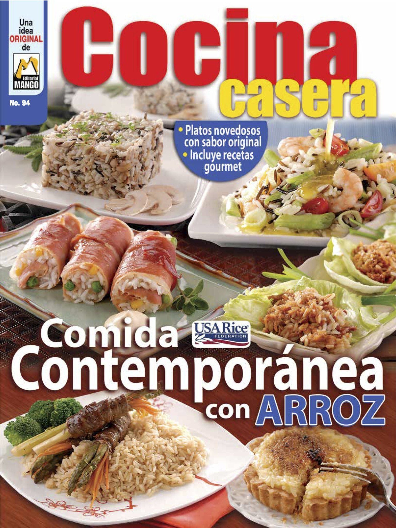 Cocina Casera 94 - Comida contemporÌÁnea con arroz - Formato Digital - ToukanMango