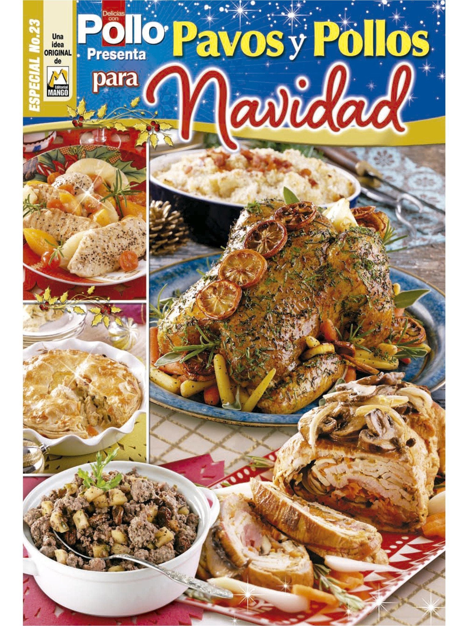 Delicias con Pollo Especial 23 - Pavos y pollo para Navidad - Formato Digital - ToukanMango