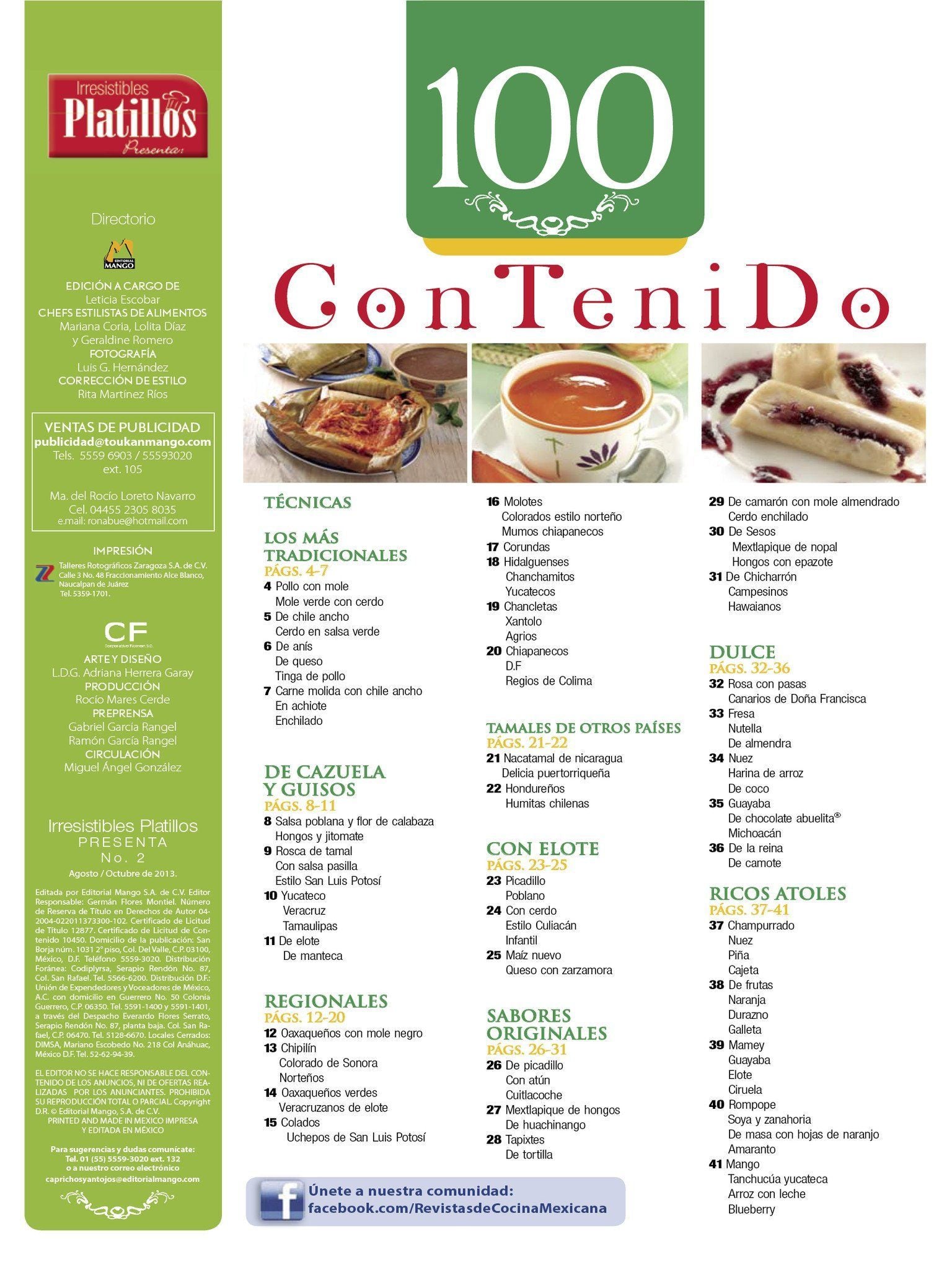 Irresistibles Platillos Presenta 2 - Los 100 mejores tamales y atoles - Formato Digital - ToukanMango