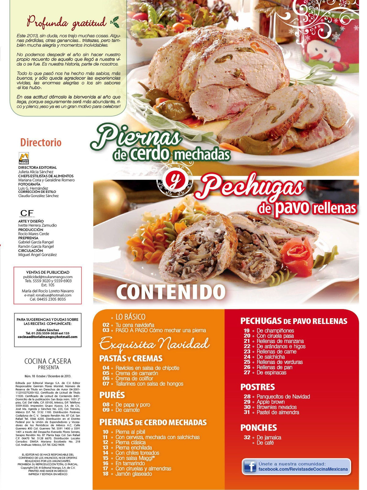 Cocina Casera Presenta 18 - Piernas y Pechugas para que tu cena sea un ̩xito - Formato Digital - ToukanMango