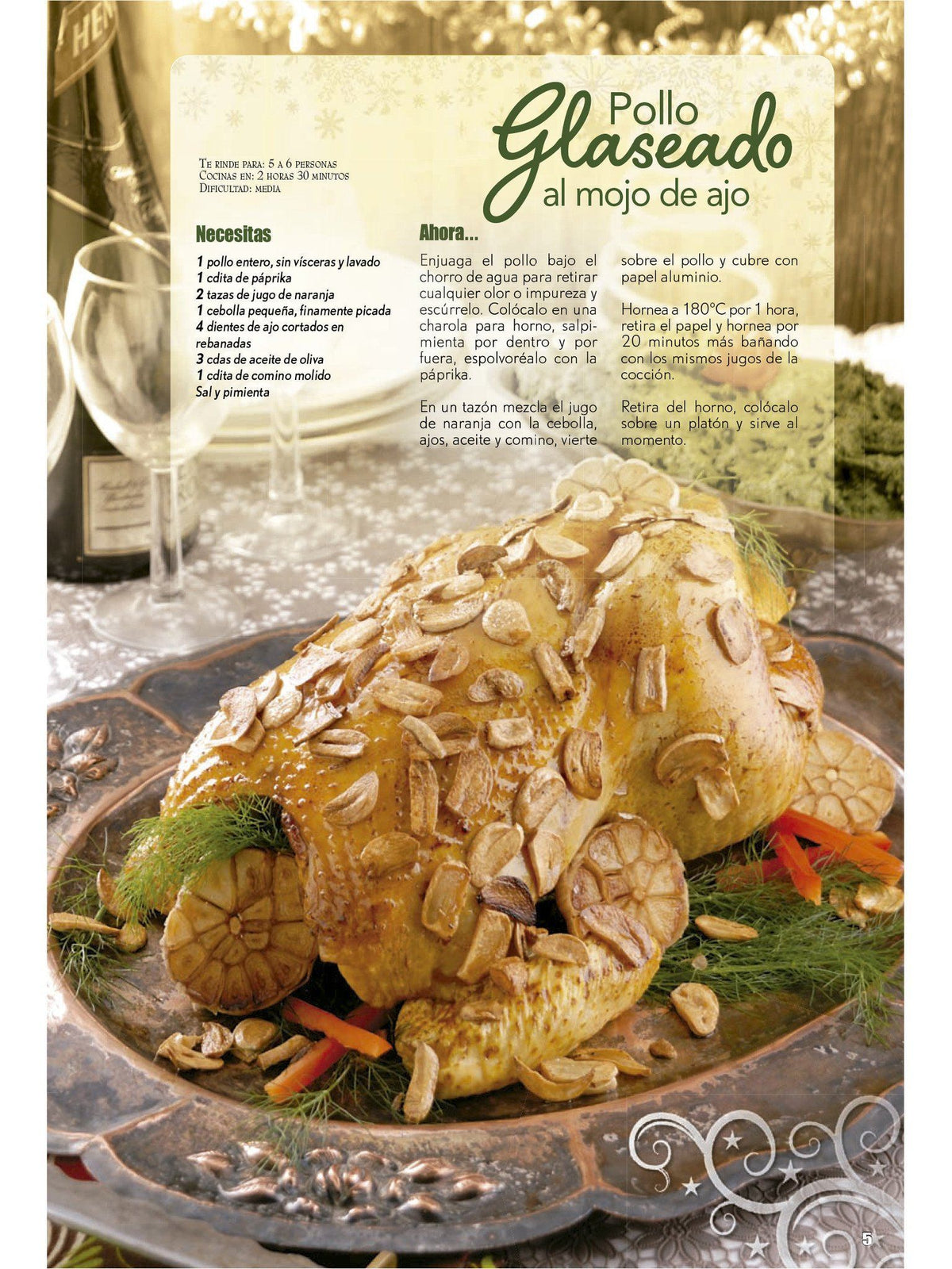 Delicias con Pollo Especial 23 - Pavos y pollo para Navidad - Formato Digital - ToukanMango