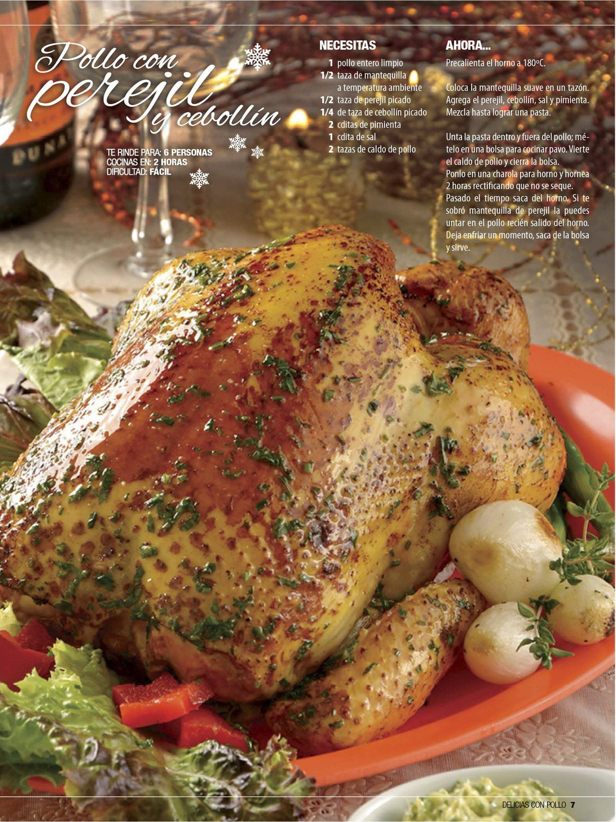Delicias con Pollo Especial 29 - Pavos y pollos para Navidad - Formato Digital - ToukanMango