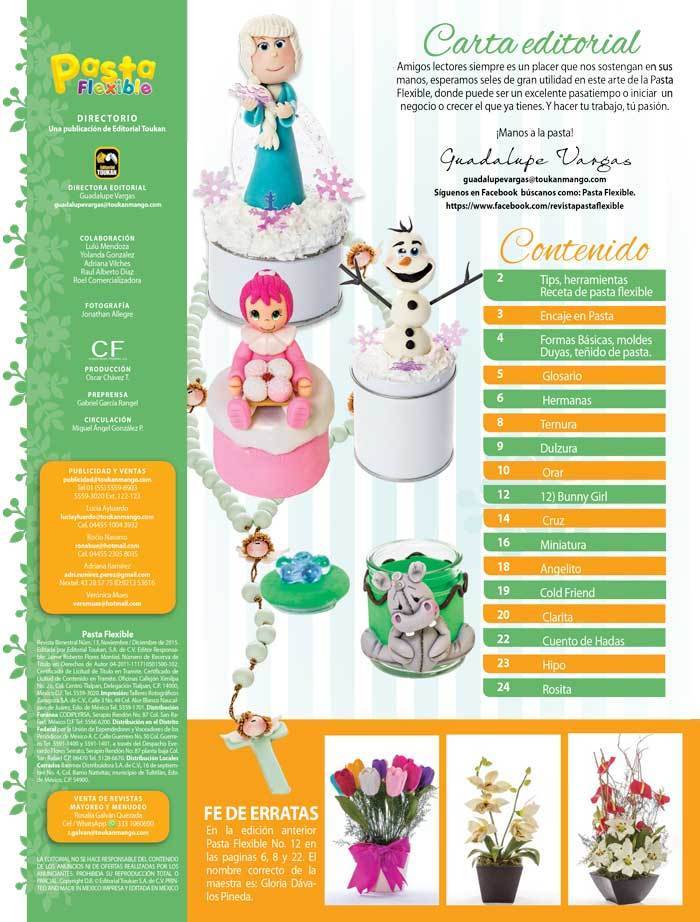 Pasta Flexible 13 - Proyectos fantÌÁsticos para tu evento - Formato Digital - ToukanMango