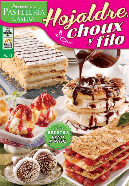 Secretos de la PastelerÌ_a Casera 19 - Hojaldre, choux y filo - Formato Digital - ToukanMango