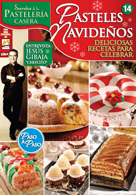 Secretos de la PastelerÌ_a Casera 14 - Pasteles Navide̱os - Formato Digital - ToukanMango