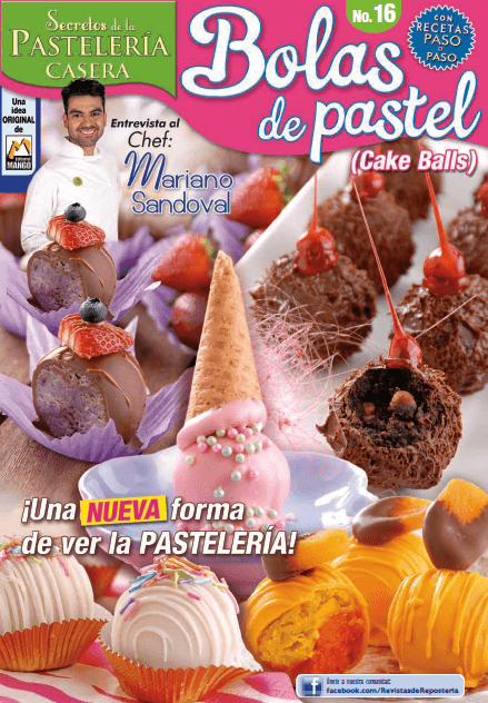 Secretos de la PastelerÌ_a Casera 16 -  Bolas de pastel (Cake balls) - Formato Digital - ToukanMango