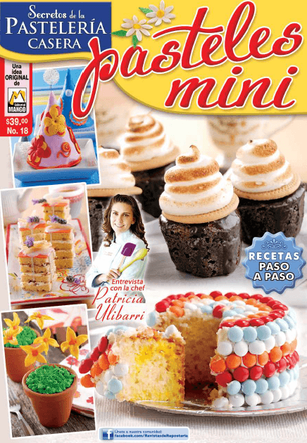Secretos de la PastelerÌ_a Casera 18 - Pasteles Mini - Formato Digital - ToukanMango
