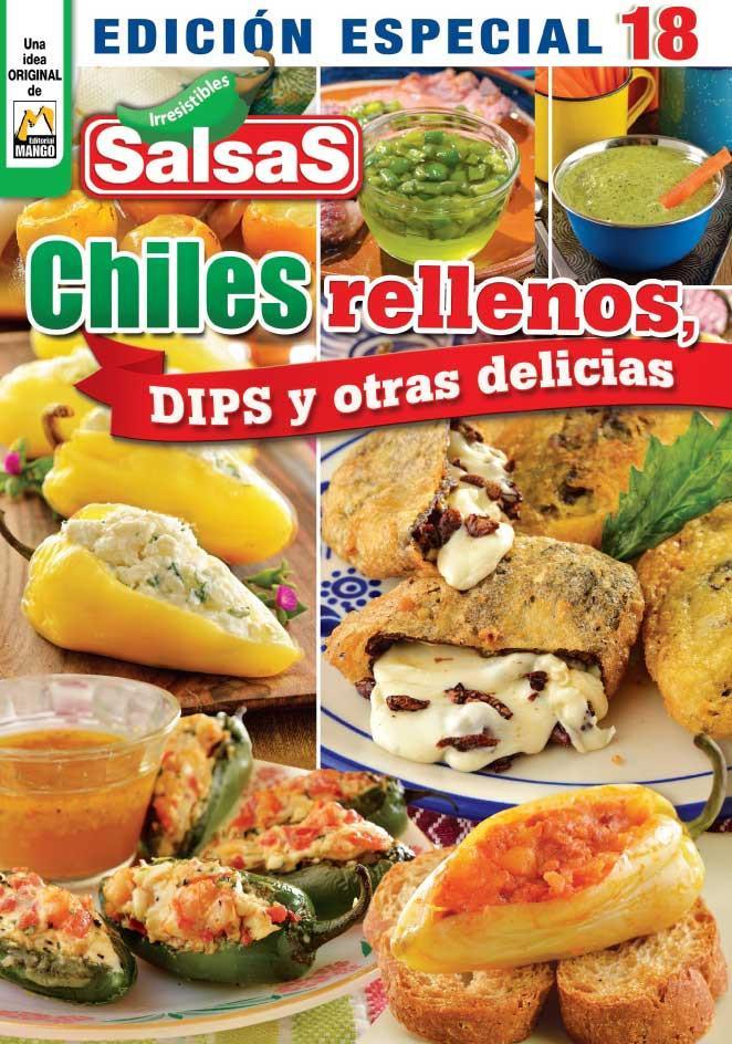 Irresistibles Salsas Especial 18 - Chiles rellenos, DIPS y otras delicias - Formato Digital - ToukanMango