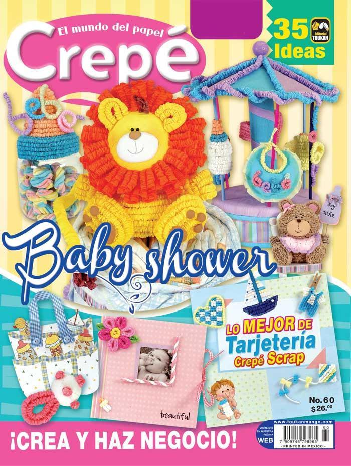 El Mundo del Papel Crep̩ 60 - Baby Shower - Formato Digital - ToukanMango