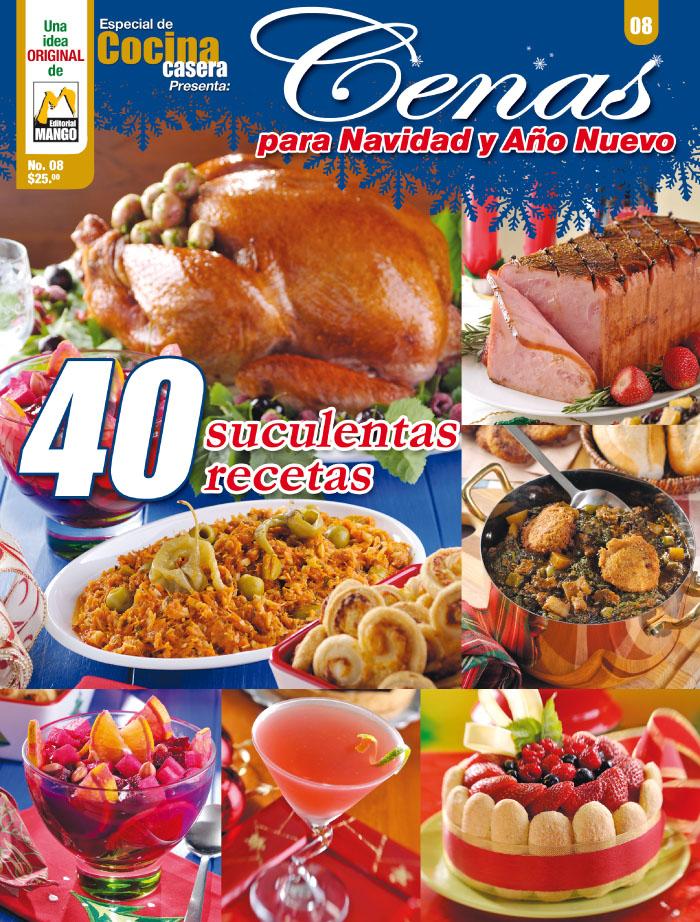 Cocina Casera Especial 8 - Cenas para Navidad y A̱o Nuevo - Formato Digital - ToukanMango