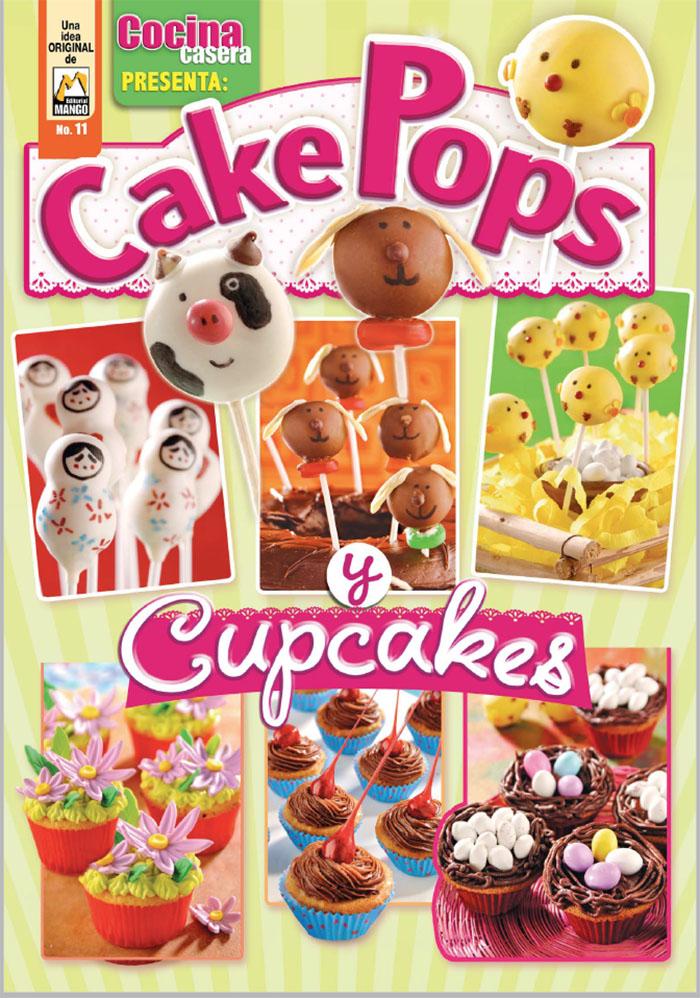 Cocina Casera Presenta 11 - Cake Pops y Cupcakes - Formato Digital - ToukanMango