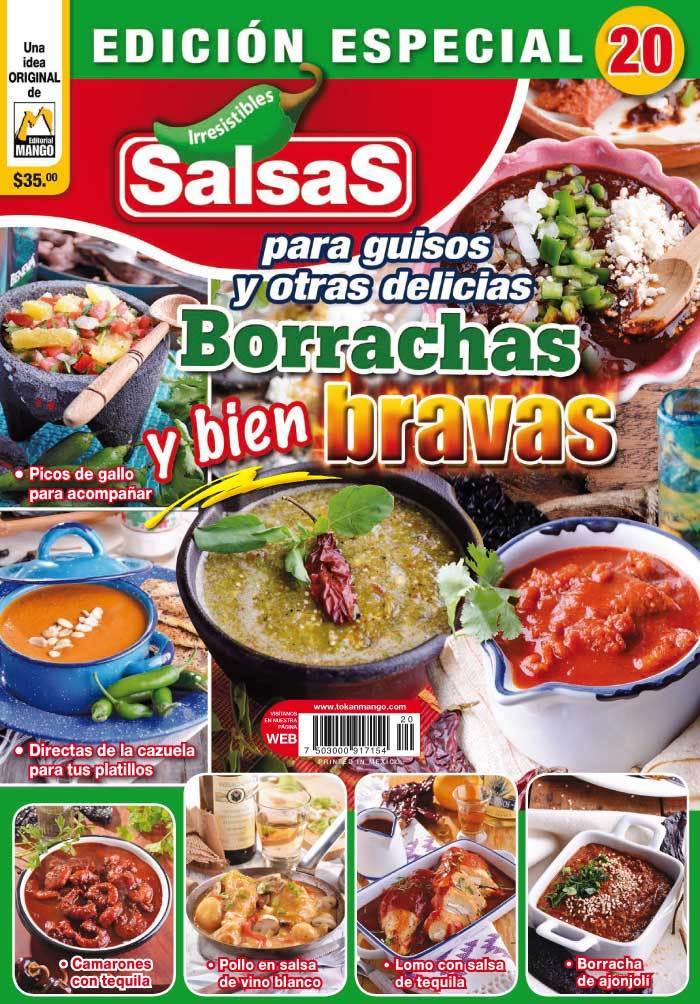 Irresistibles Salsas Especial 20 - Para guisos y otras delicias borrachas y bien bravas - Formato Digital - ToukanMango