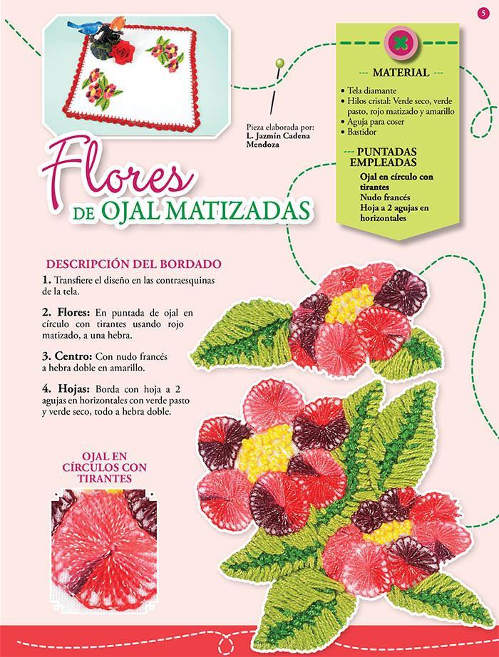 Puntadas de FantasÌ_a 22 - Flores - Formato Digital - ToukanMango