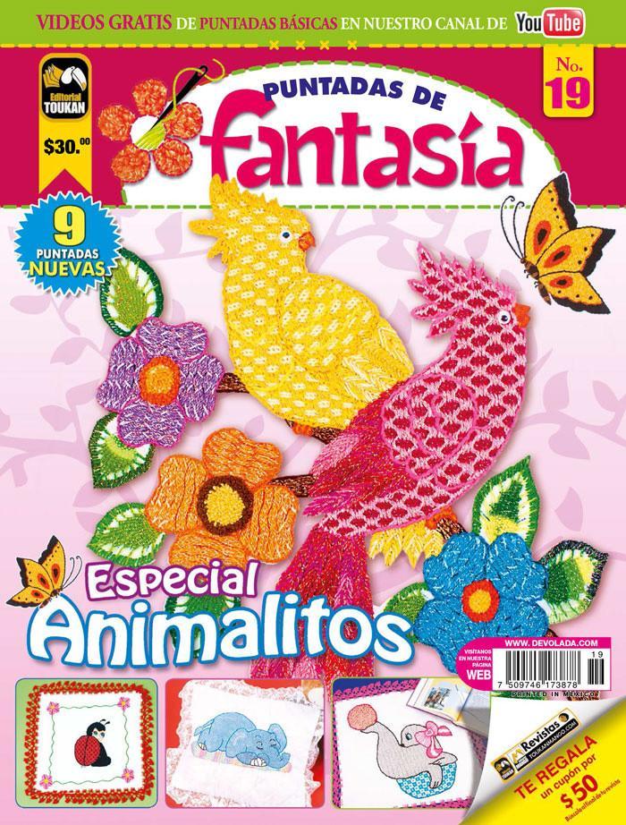 Puntadas de FantasÌ_a 19 - Especial Animalitos - Formato Digital - ToukanMango