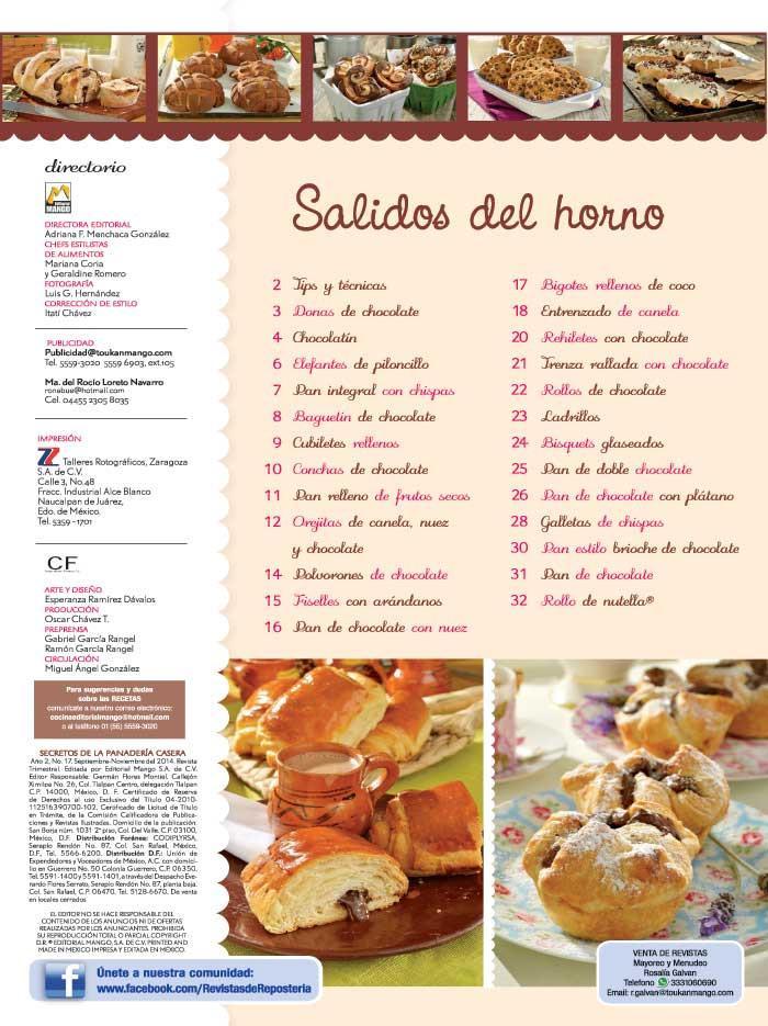 Secretos de la PanaderÌ_a 17 - Chocolate masas, rellenos y cubiertas - Formato Digital - ToukanMango
