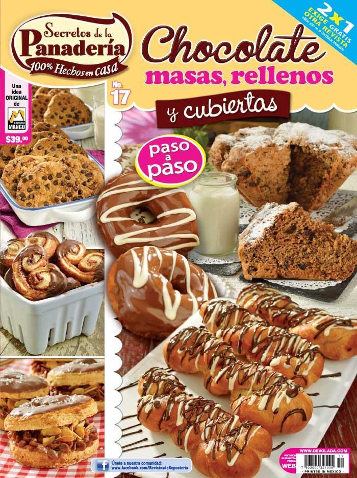 Secretos de la PanaderÌ_a 17 - Chocolate masas, rellenos y cubiertas - Formato Digital - ToukanMango