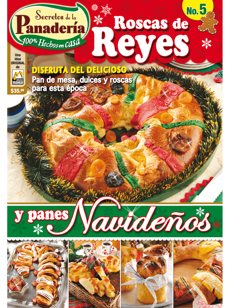 Secretos de la PanaderÌ_a 5 - Roscas de reyes - Formato Digital - ToukanMango