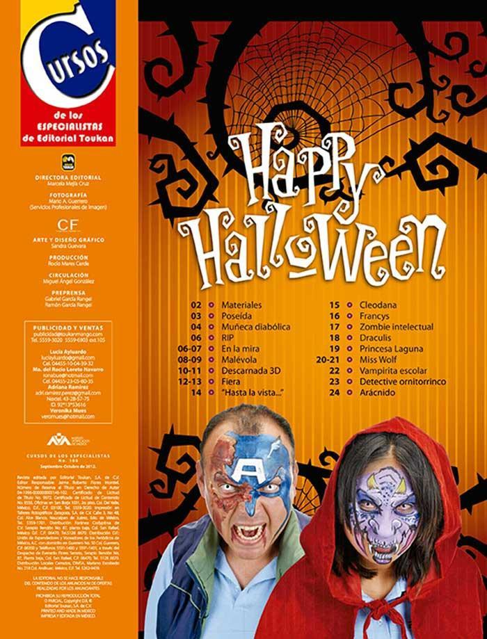 Cursos de los Especialistas 166 - Maquillaje para Halloween - Formato Digital - ToukanMango