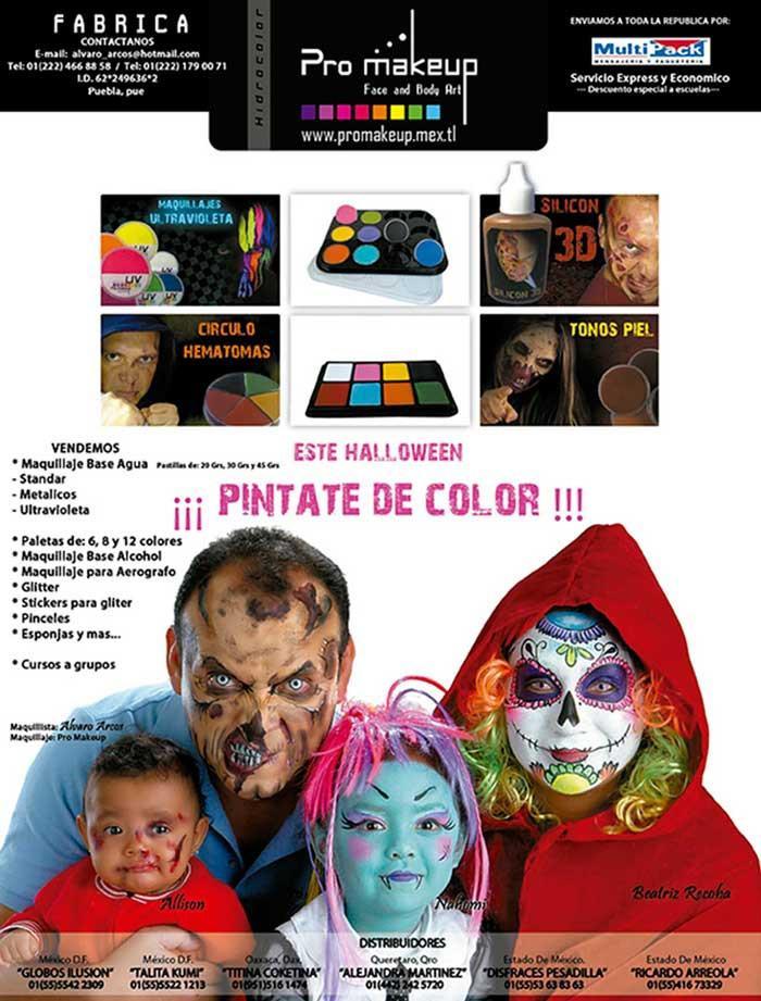 Cursos de los Especialistas 166 - Maquillaje para Halloween - Formato Digital - ToukanMango