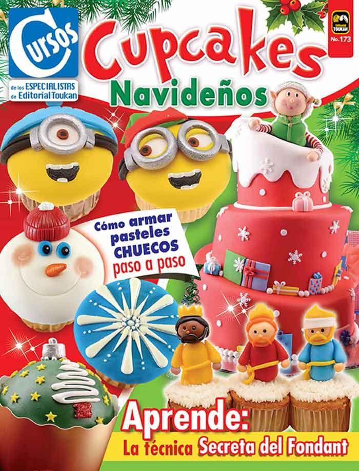 Cursos de los Especialistas 173 - Cupcakes Navide̱os - Formato Digital - ToukanMango