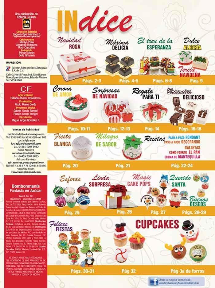 Bombonmania 50 - Navidad con Fondant - Formato Digital - ToukanMango